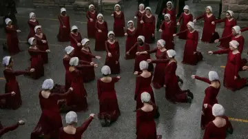 Backdrop for the TV series "The Handmaid