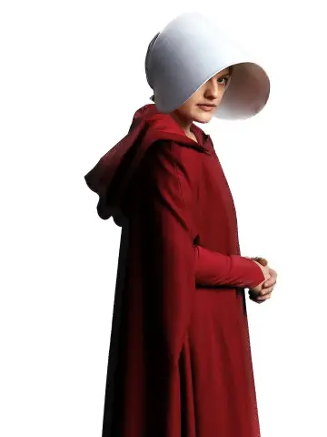 Poster for the TV series "The Handmaid