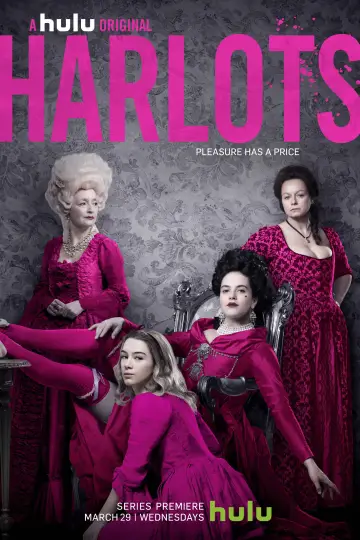 Poster for the TV series "Harlots" #1424500