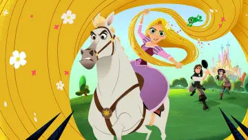 Backdrop for the TV series "Rapunzel