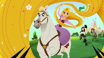 Backdrop for the TV series "Rapunzel