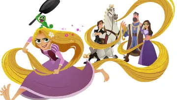 Backdrop for the TV series "Rapunzel