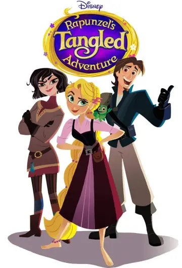 Poster for the TV series "Rapunzel