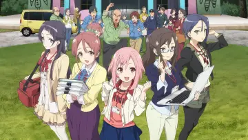 Backdrop for the TV series "Sakura Quest" #1417697