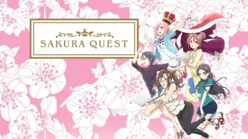 Backdrop for the TV series "Sakura Quest" #1417699