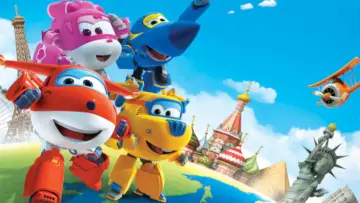 Backdrop for the TV series "Super Wings" #1219771