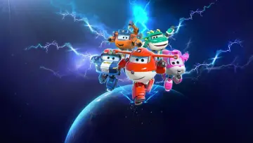 Backdrop for the TV series "Super Wings" #1219786