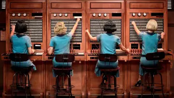 Backdrop for the TV series "Cable Girls" #1438406