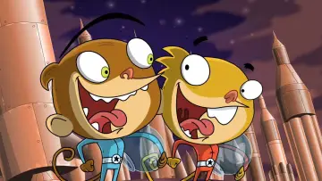 Backdrop for the TV series "Rocket Monkeys" #1438808