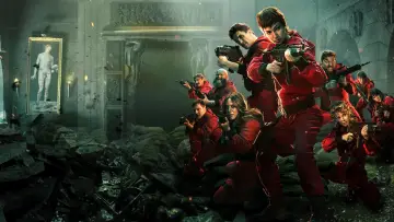 Backdrop for the TV series "Money Heist" #1319638