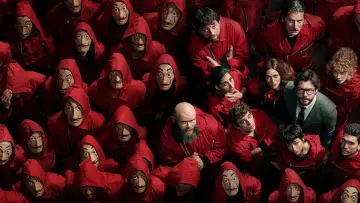 Backdrop for the TV series "Money Heist" #1319639
