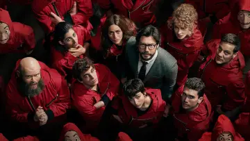 Backdrop for the TV series "Money Heist" #1319644