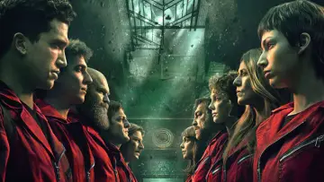 Backdrop for the TV series "Money Heist" #1319650