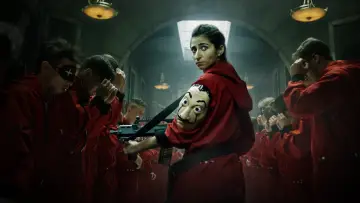 Backdrop for the TV series "Money Heist" #1319655