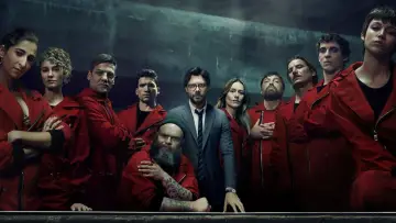 Backdrop for the TV series "Money Heist" #1319664