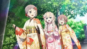 Backdrop for the TV series "Yuuki Yuuna Is a Hero" #1545756