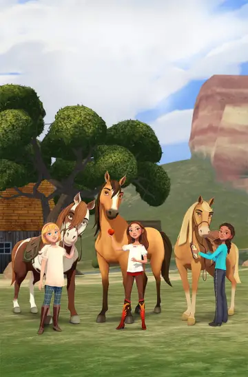 Poster for the TV series "Spirit: Riding Free" #1596127