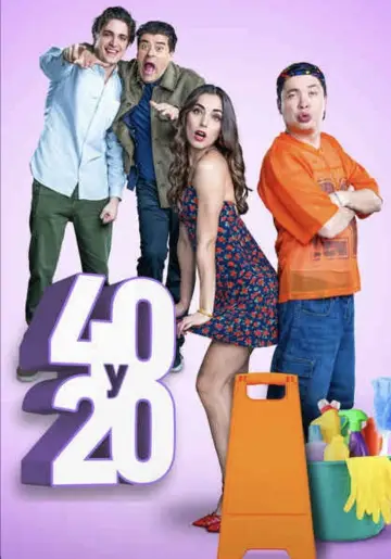 Poster for the TV series "40 y 20" #1458110