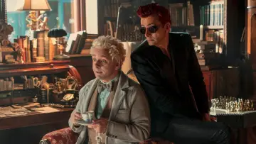Backdrop for the TV series "Good Omens" #1329098