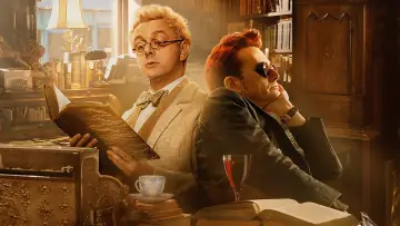 Backdrop for the TV series "Good Omens" #1329110