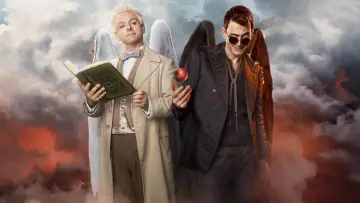 Backdrop for the TV series "Good Omens" #1329115
