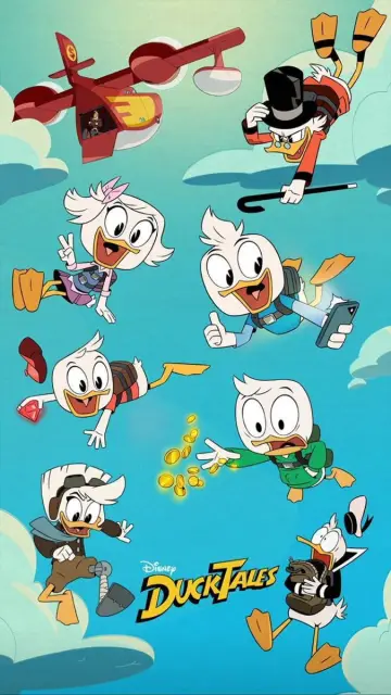 Poster for the TV series "DuckTales" #1323156