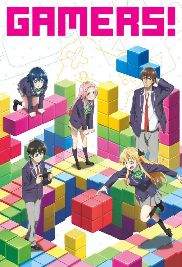 Poster for the TV series "GAMERS!" #1607978