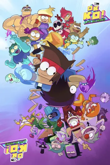 Poster for the TV series "OK K.O.! Let
