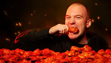 Backdrop for the TV series "Hot Ones" #1300844