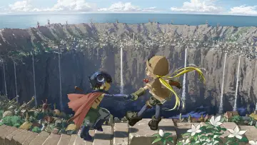 Backdrop for the TV series "Made in Abyss" #1347743