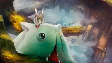 Backdrop for the TV series "Made in Abyss" #1347768