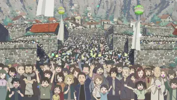 Backdrop for the TV series "Made in Abyss" #1347794