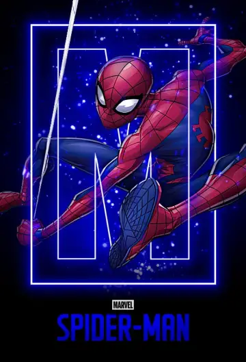 Poster for the TV series "Marvel