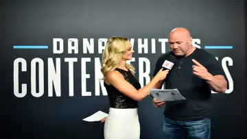 Backdrop for the TV series "Dana White