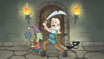 Backdrop for the TV series "Disenchantment" #1340678