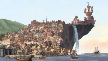 Backdrop for the TV series "Disenchantment" #1340691