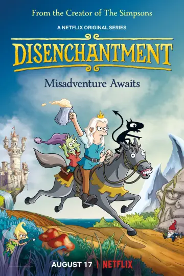 Poster for the TV series "Disenchantment" #1340764