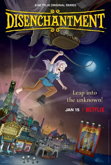 Poster for the TV series "Disenchantment" #1340767