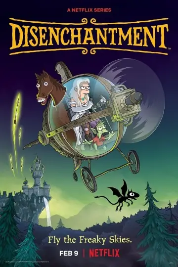 Poster for the TV series "Disenchantment" #1340774