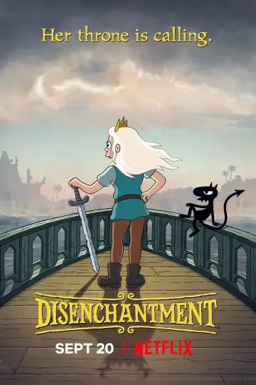 Poster for the TV series "Disenchantment" #1340777