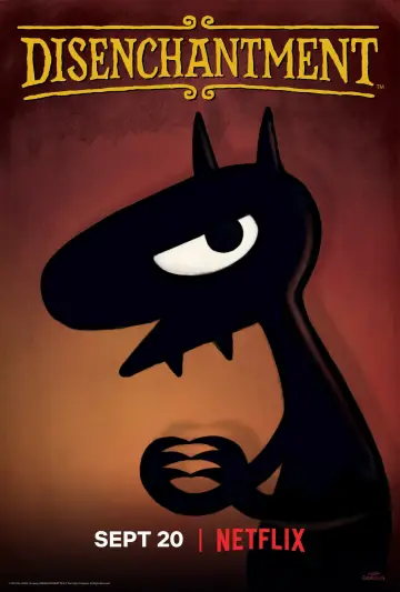 Poster for the TV series "Disenchantment" #1340779
