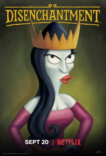 Poster for the TV series "Disenchantment" #1340780