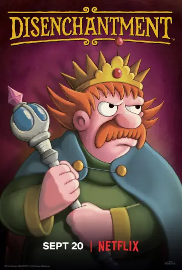 Poster for the TV series "Disenchantment" #1340781