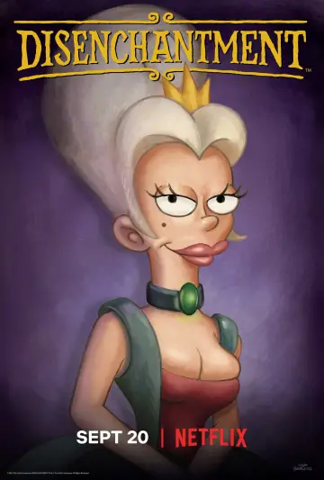 Poster for the TV series "Disenchantment" #1340782