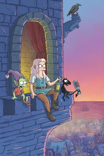 Poster for the TV series "Disenchantment" #1340784