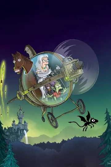 Poster for the TV series "Disenchantment" #1340786
