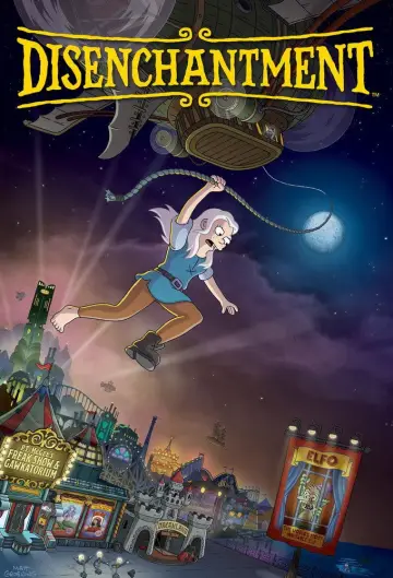 Poster for the TV series "Disenchantment" #1340794