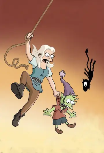 Poster for the TV series "Disenchantment" #1340799