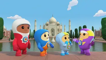Backdrop for the TV series "Go Jetters" #1398456
