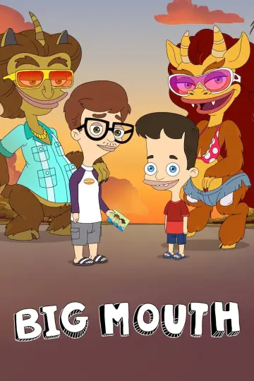 Poster for the TV series "Big Mouth" #1304360
